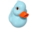 STATUE CANARD EN RESINE HT 60 CM - ROUGE