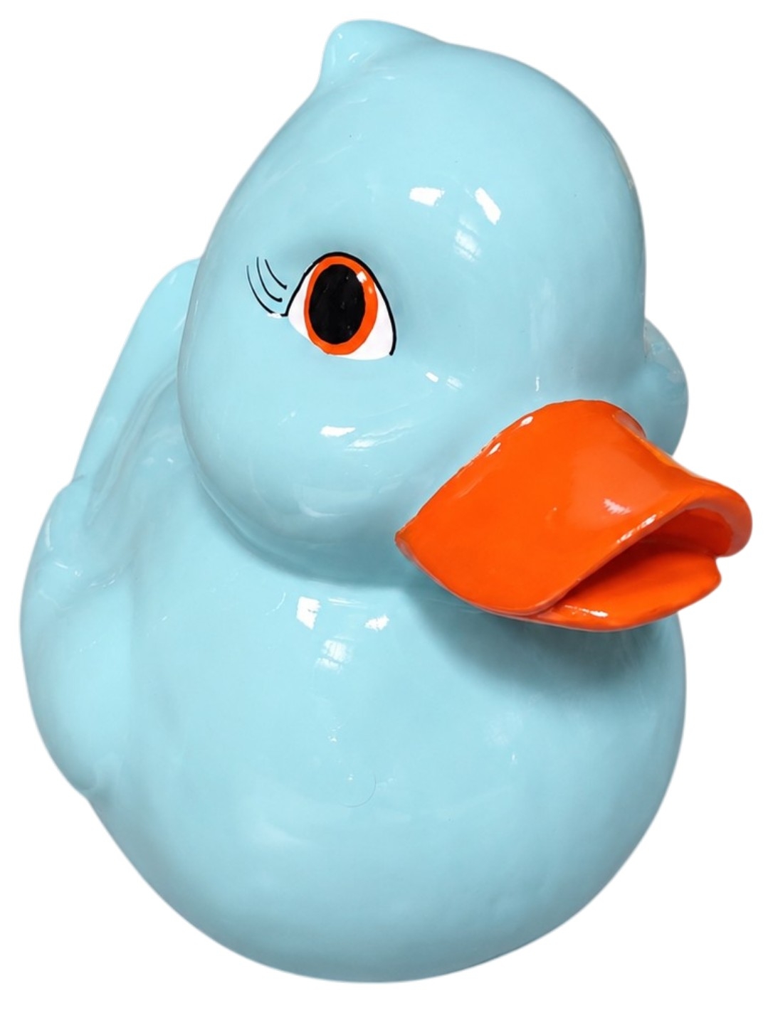 STATUE CANARD EN RESINE HT 58 CM