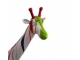 STATUE GIRAFE EN RESINE 100 CM BLANC TRASH