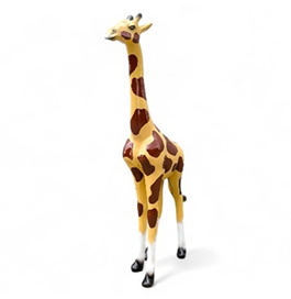 Girafe en resine